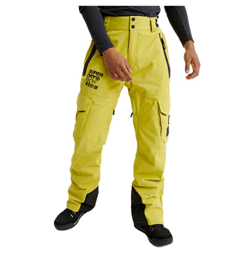 Reflectie straf drijvend Superdry Ultimate Snow Rescue Pants Yellow | Snowinn