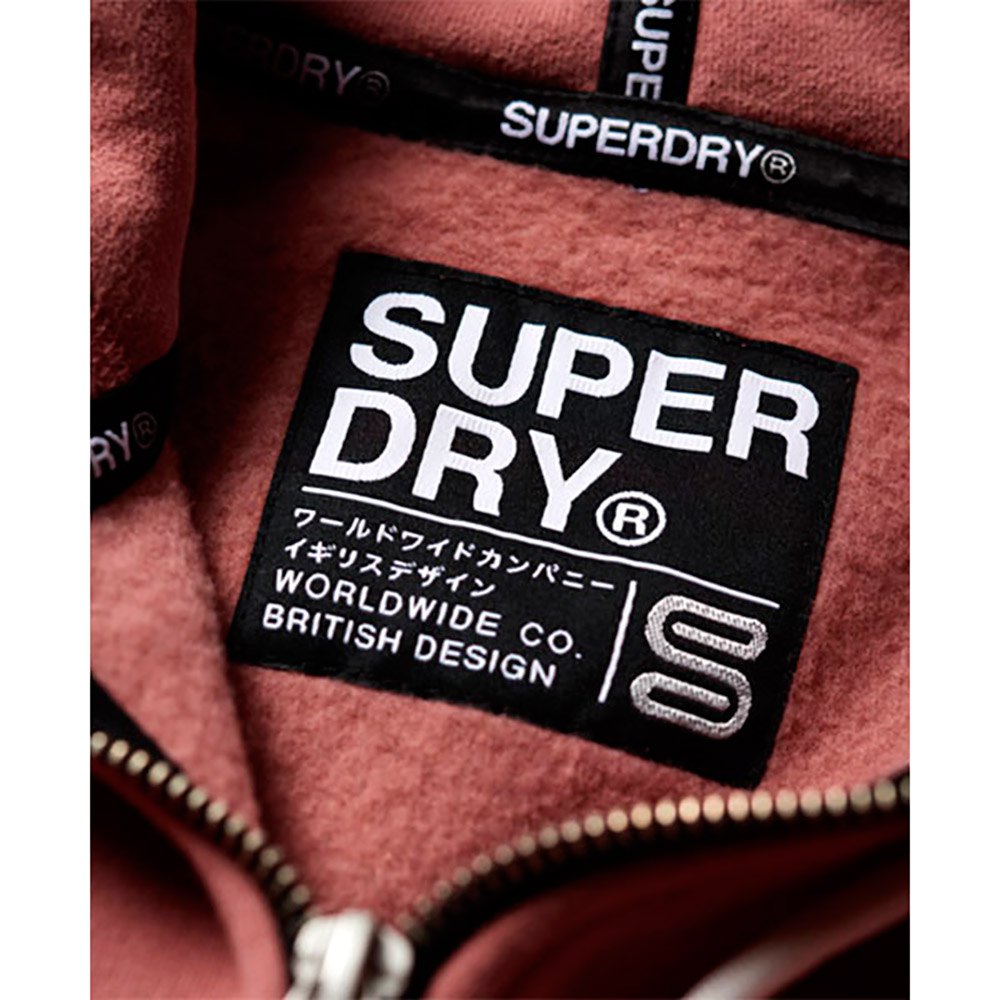Superdry Orange Label Elite Sweater Met Ritssluiting