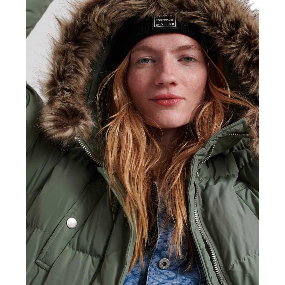 Superdry Luxe Longline Puffer