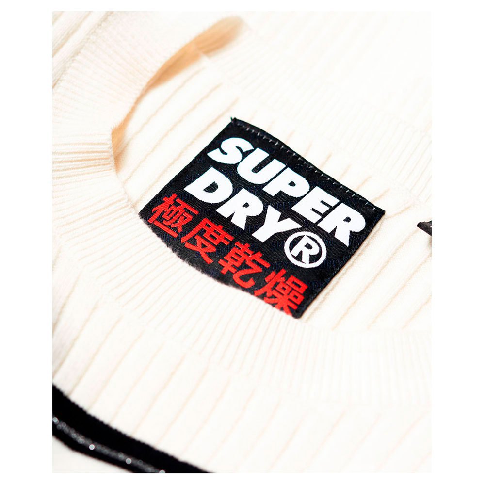 Superdry Logo Ribbed Sweater