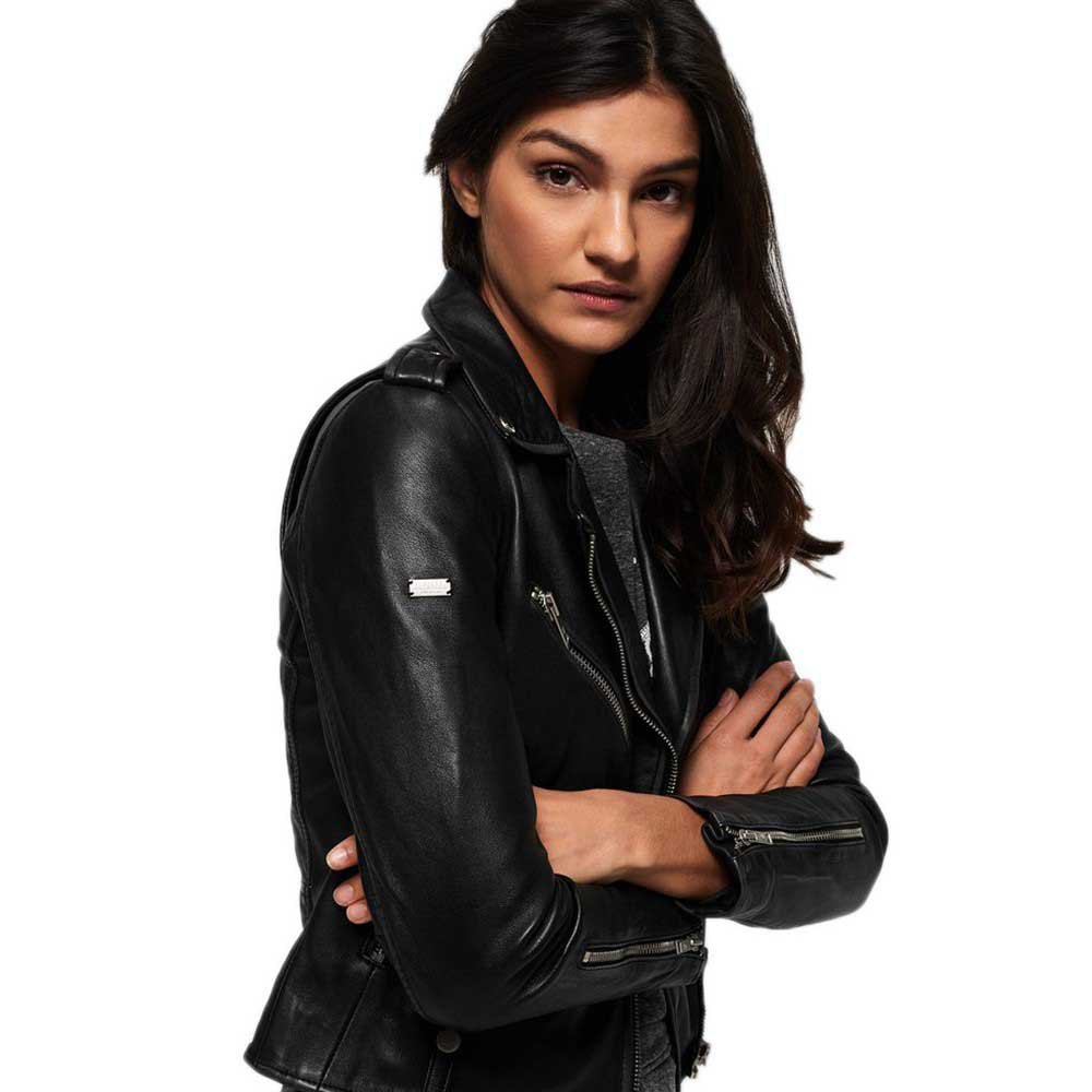 Superdry Giacca Rylee Leather Biker