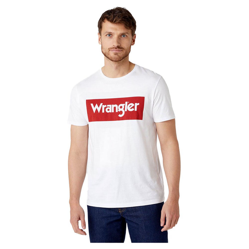 wrangler-logo-kortarmet-t-skjorte