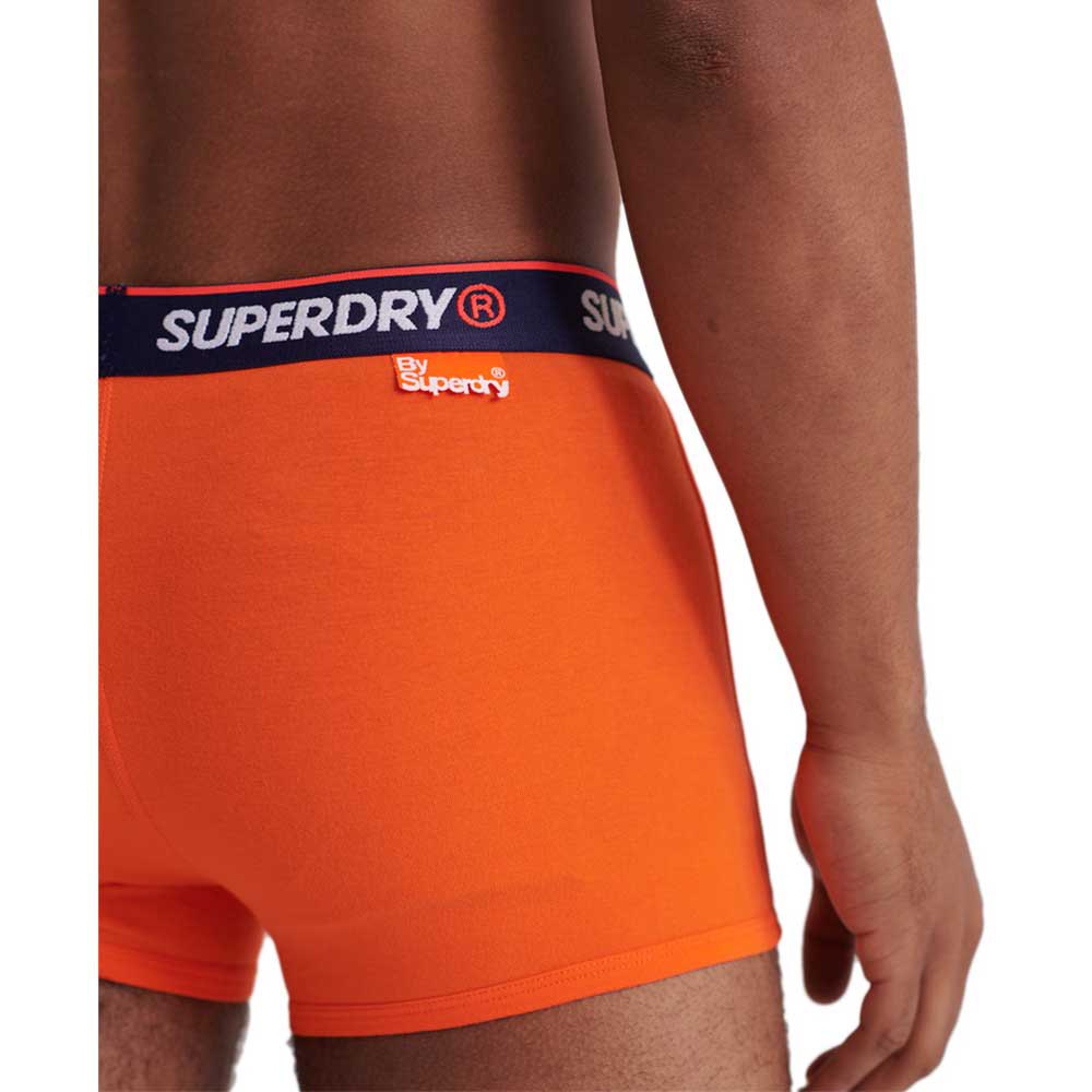 Superdry Boxer Orange Label Sport 3 Unidades