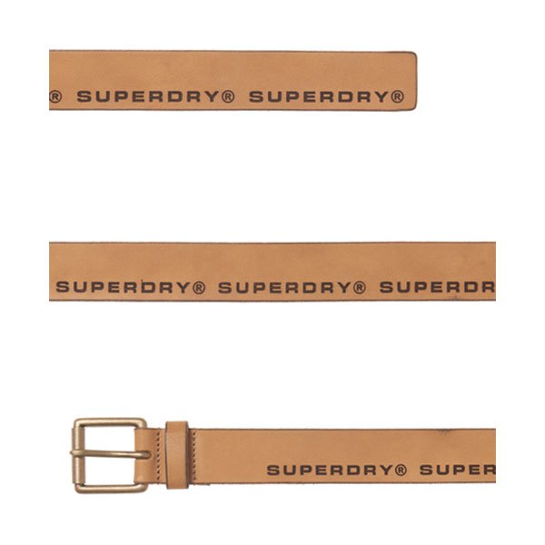 Superdry Edge Logo Leather Belt