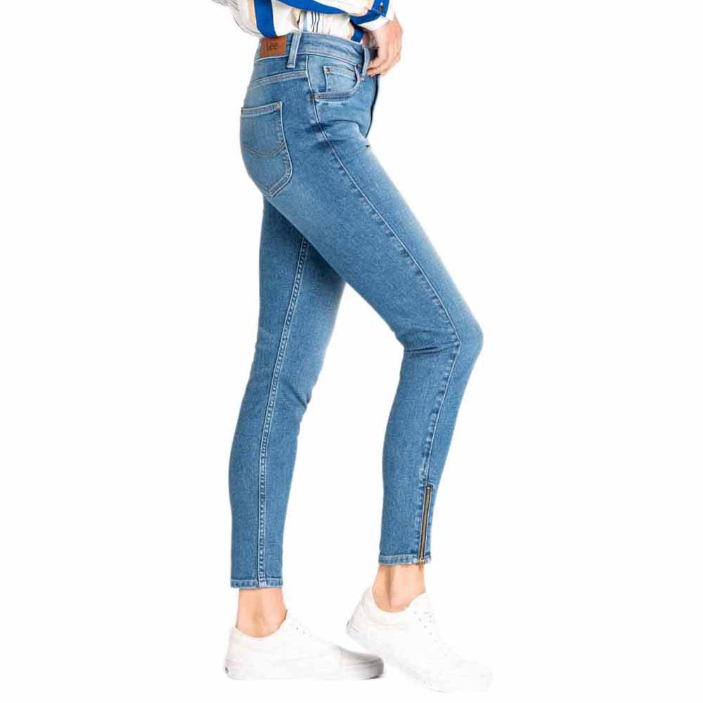 Lee Scarlett High Waist Zip Jeans
