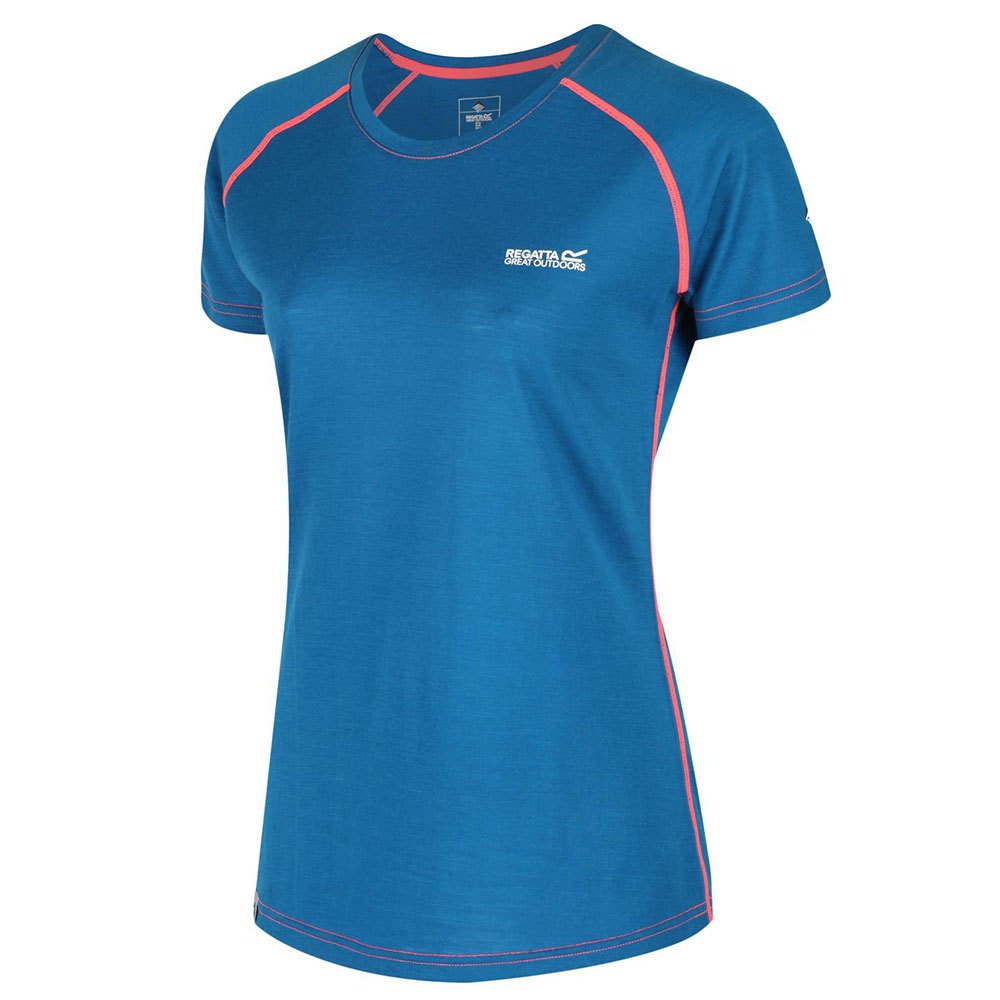 Regatta Womens Tornell Merino Wool Wicking Active T Shirt 
