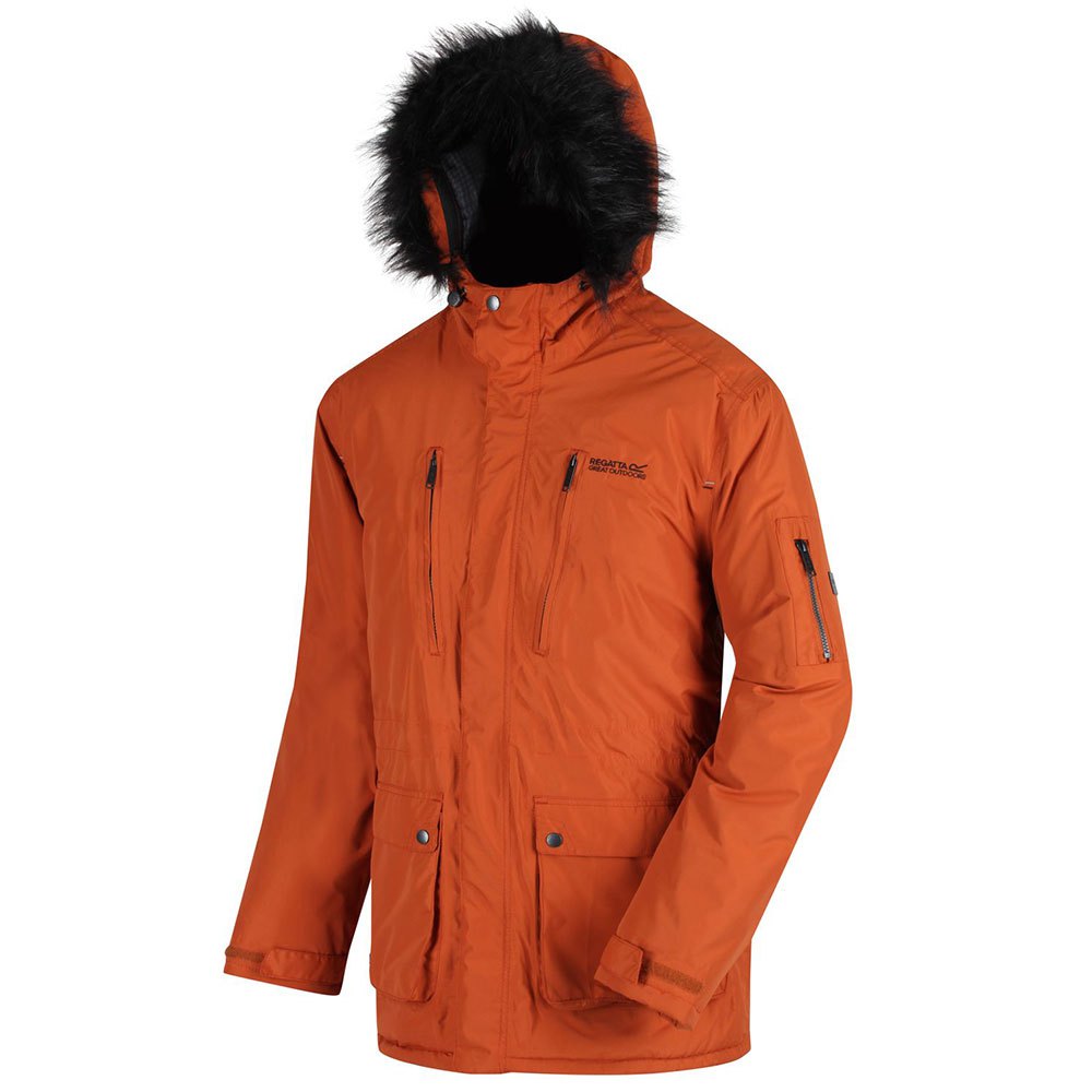 Regatta Mens Salinger Waterproof & Breathable Thermo-guard Insulated Winter Parka Jacket Waterproof Insulated Jacket