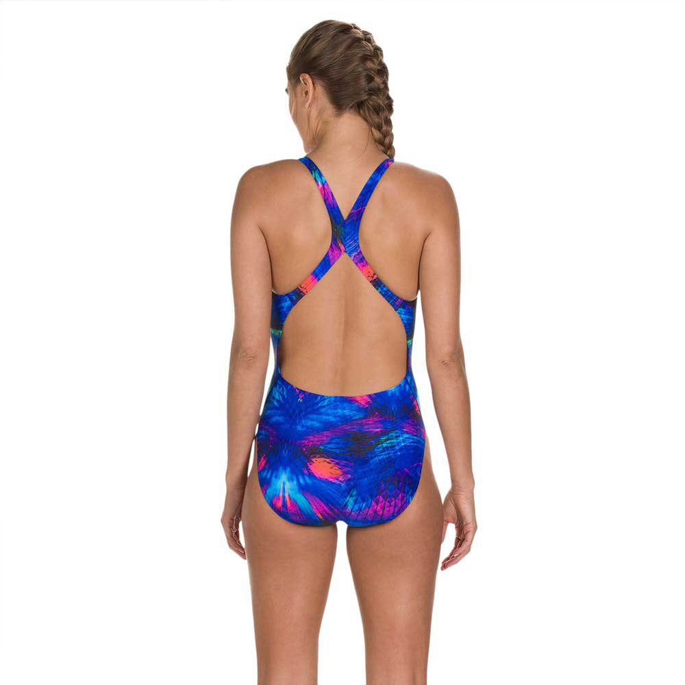 Speedo MirageShine Placement Digital Powerback Swimsuit