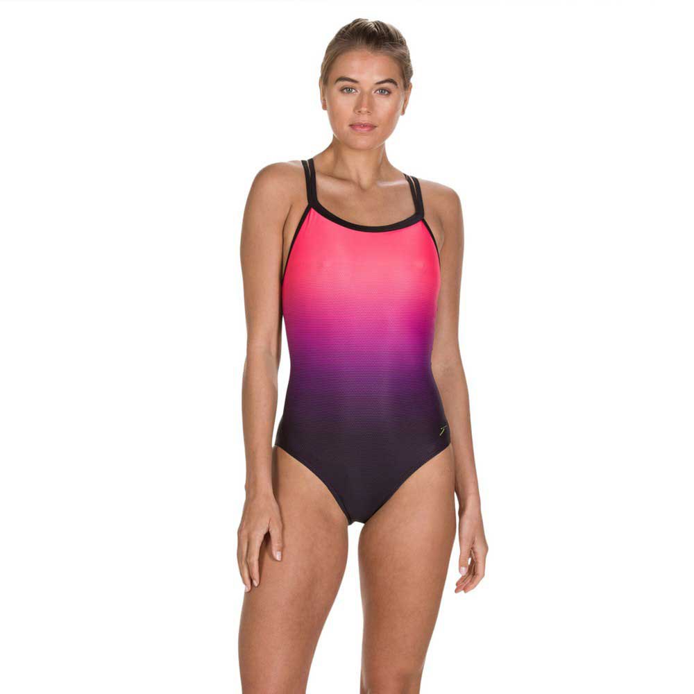 Speedo HydroSense Printed Flowback Swimsuit