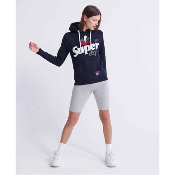 Superdry Sudadera Con Capucha Embroidered Classic Leaf