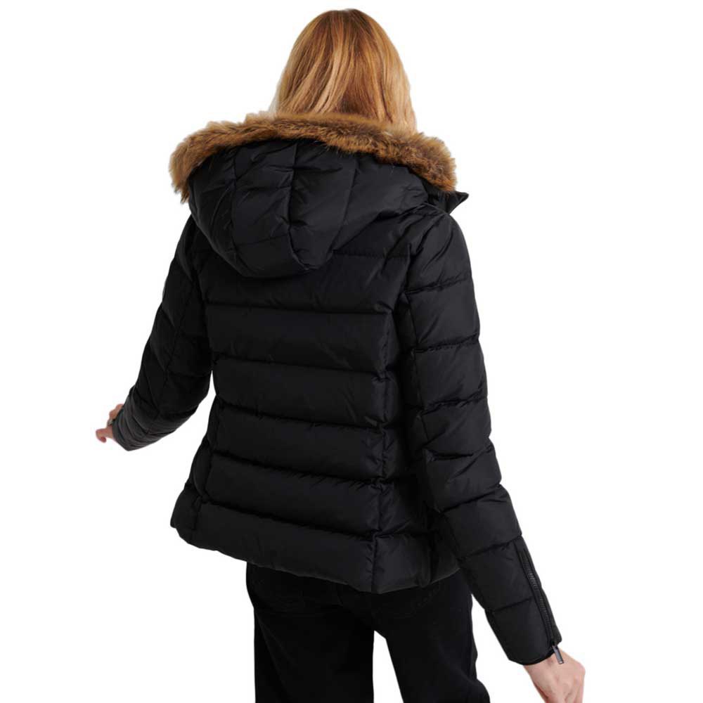 Superdry Premium Down Luxe Faux Fur Jacket