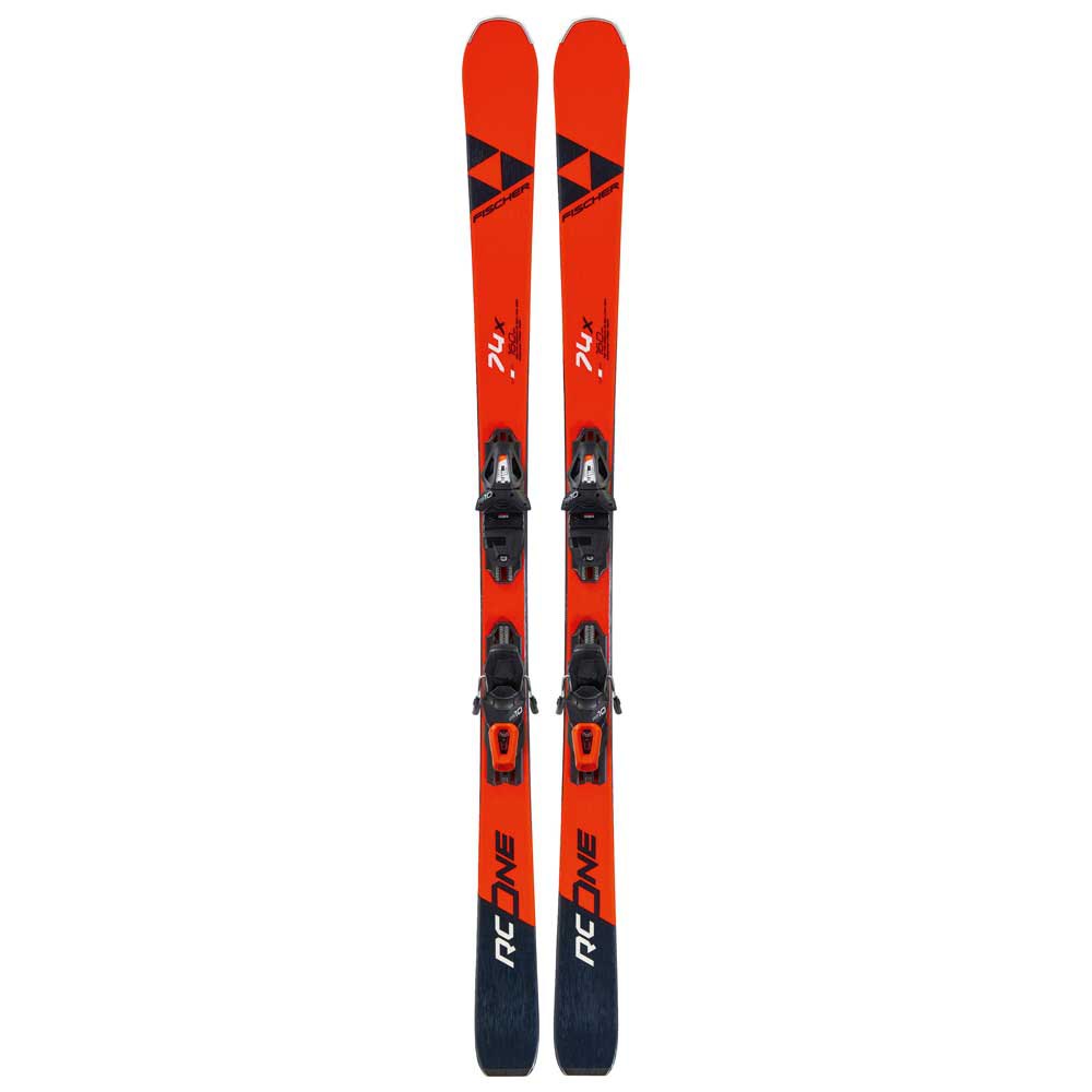 Vandalize total Blow Fischer RC One 74 X TPR+RS 10 PR Alpine Skis Punainen | Snowinn