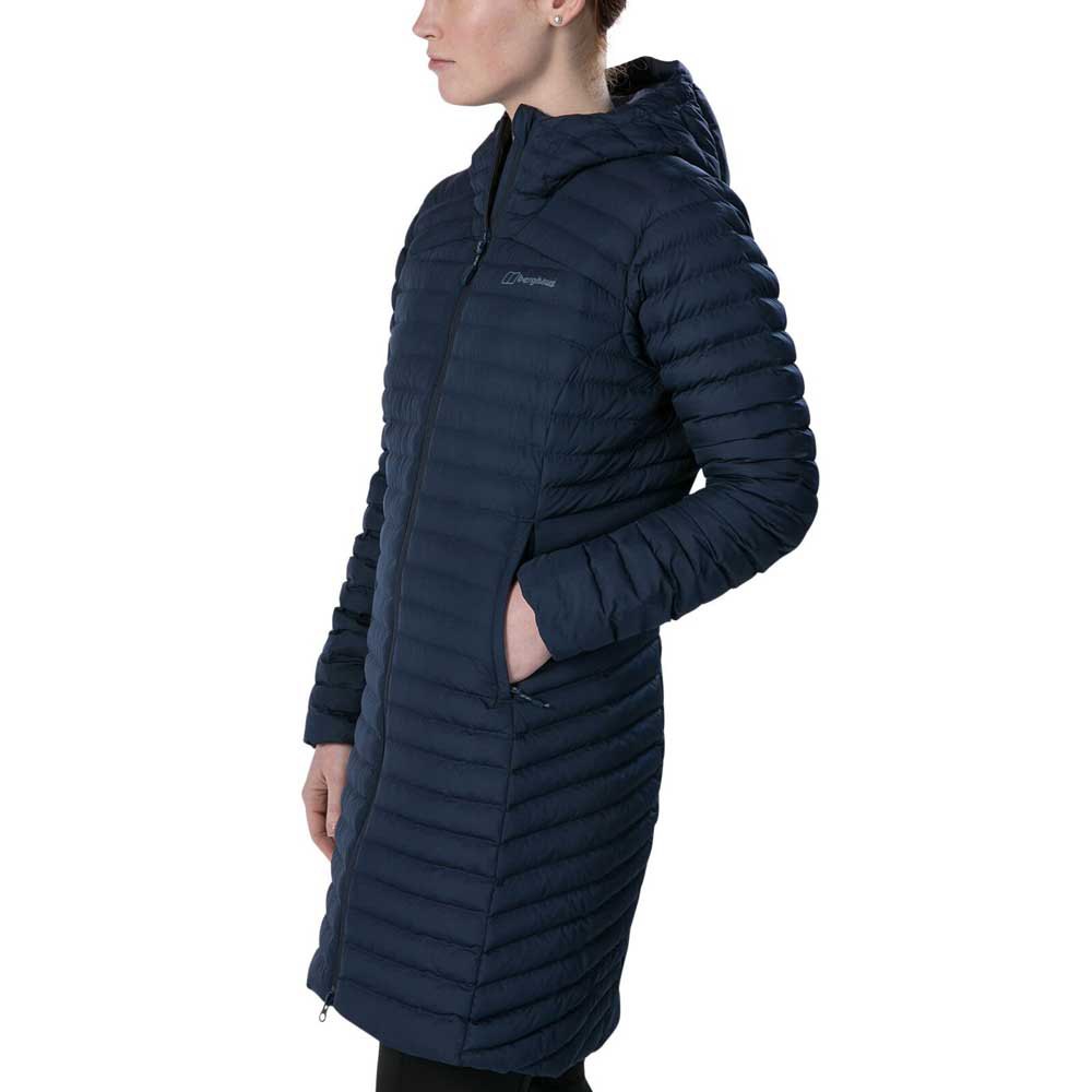 Berghaus Womens Nula Micro Long Jacket Warm Lightweight 