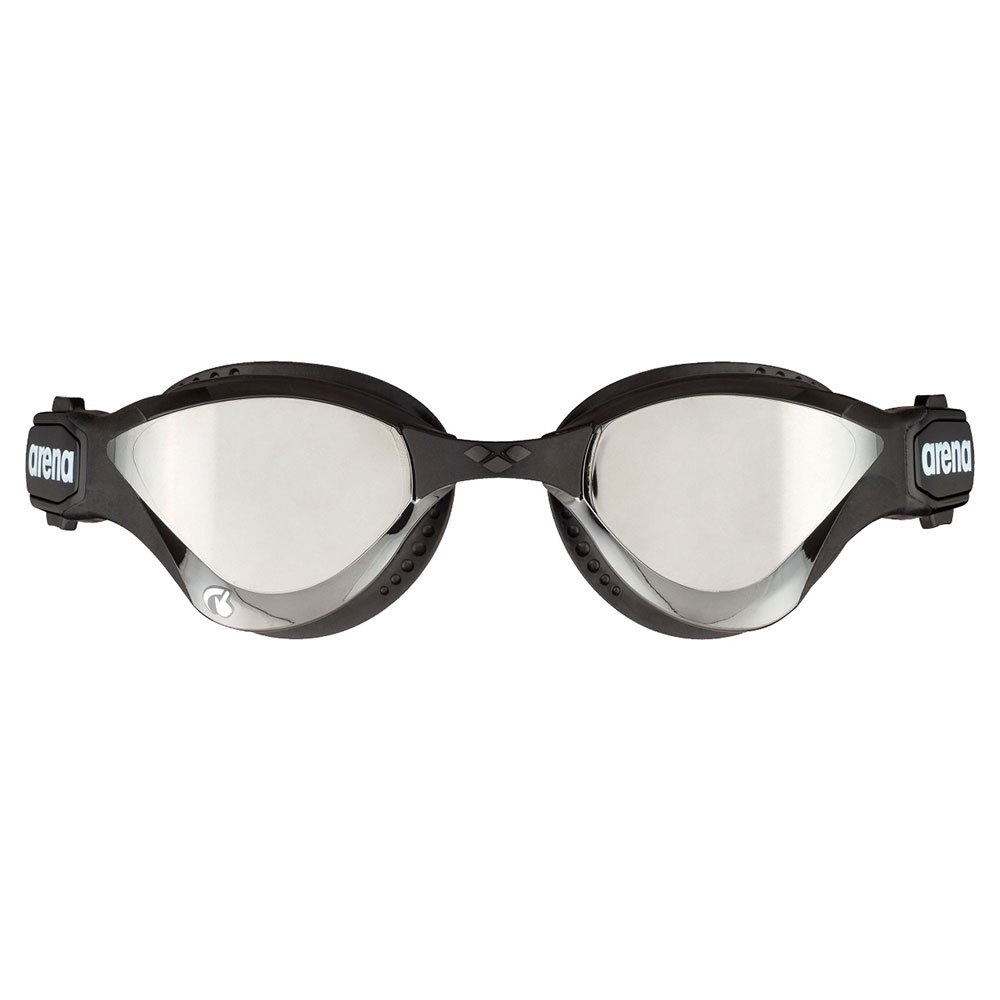 Arena Cobra Tri Mirror Triathlon Swipe Goggles in Silver Black 