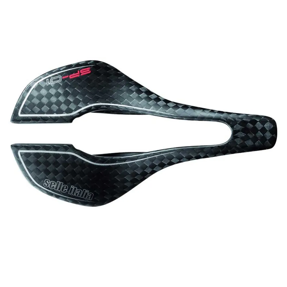 Selle italia SP-01 Boost Tekno SuperFlow サドル, 黒 | Bikeinn