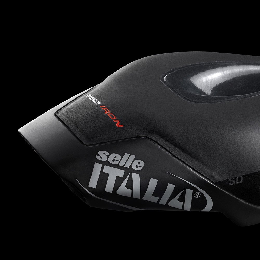 Selle italia Iron EVO SuperFlow HD Saddle, Black | Bikeinn