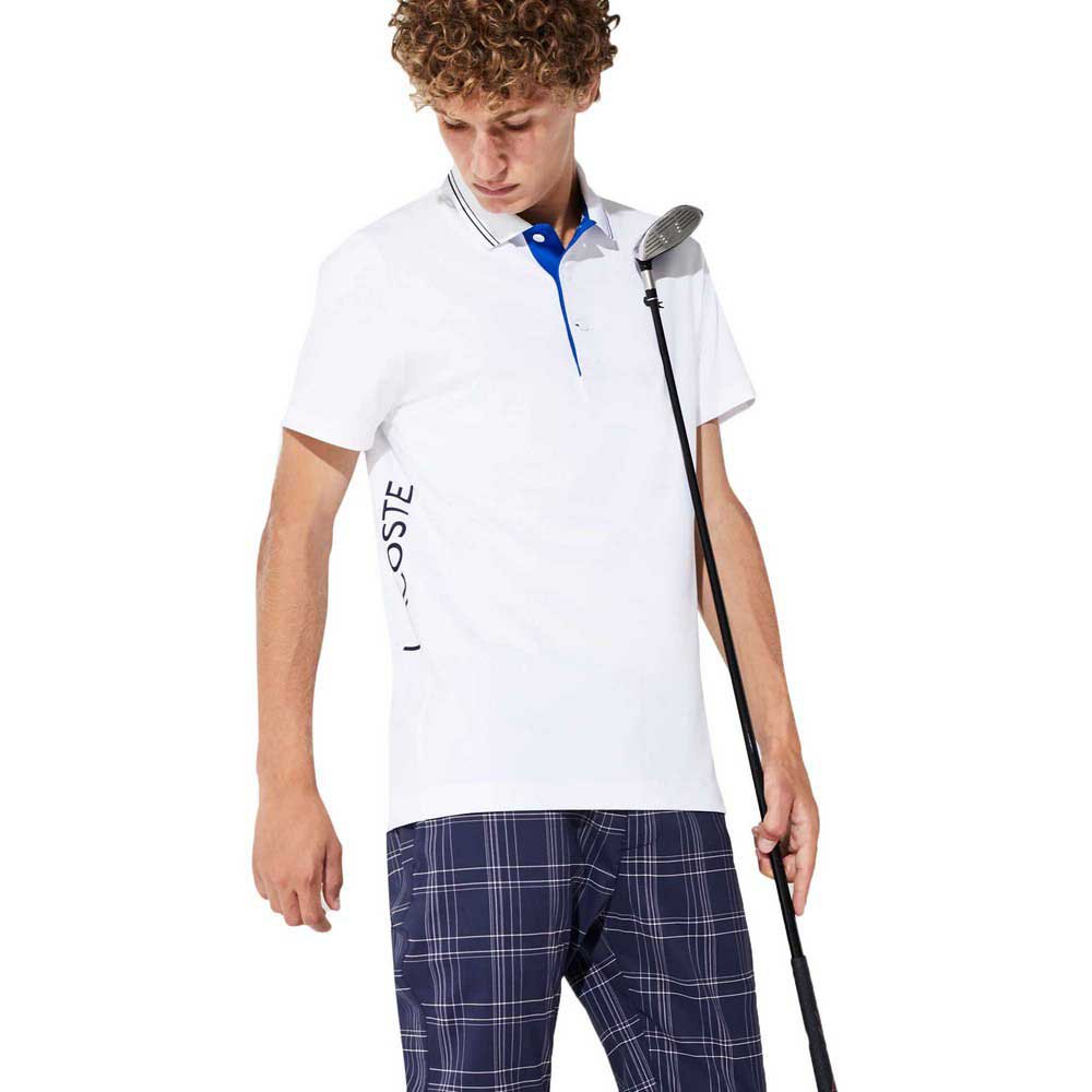 Lacoste Sport Lettering Breathable Stretch Golf Short Sleeve Polo Shirt