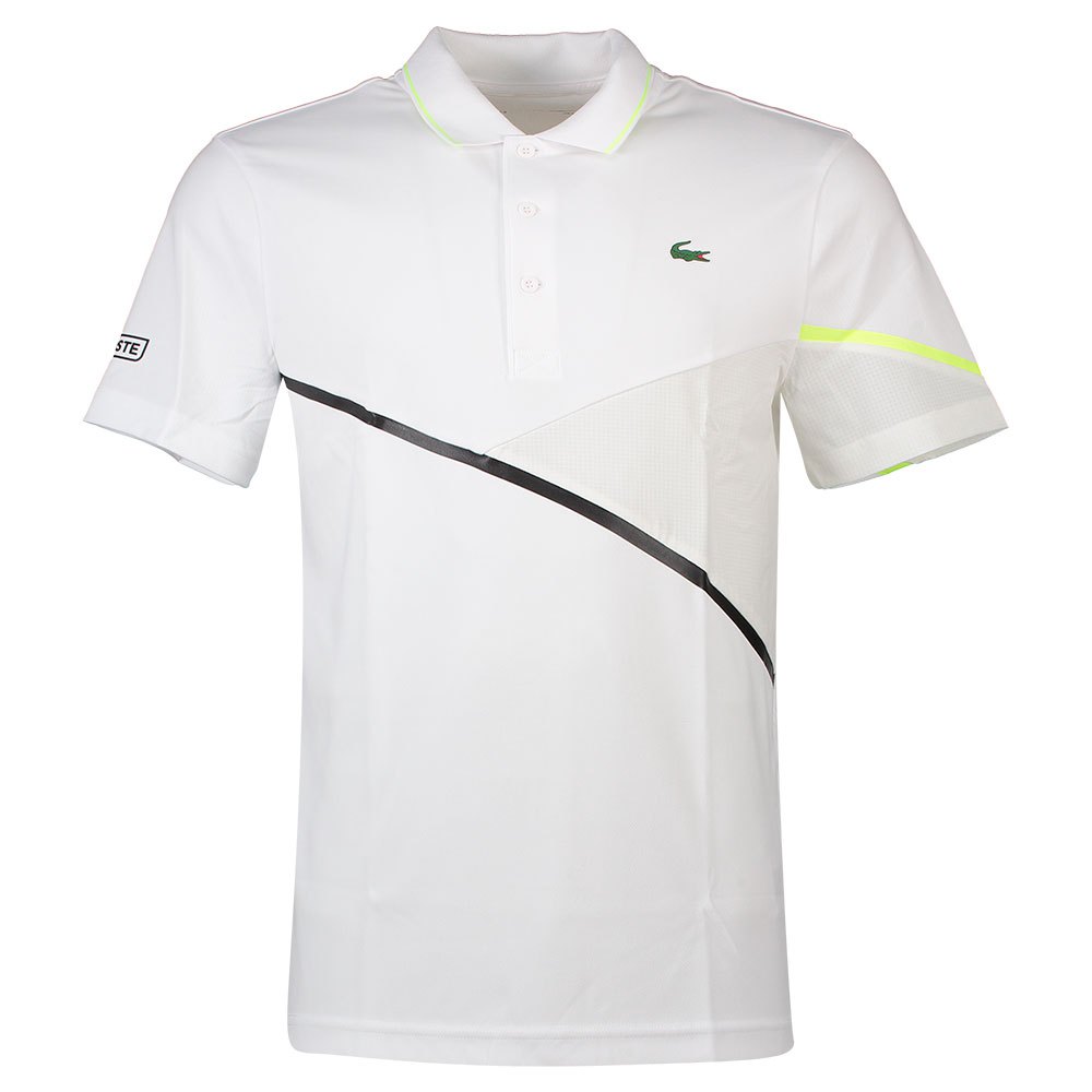 Lacoste Polo Manga Curta Sport Contrast Accent Breathable
