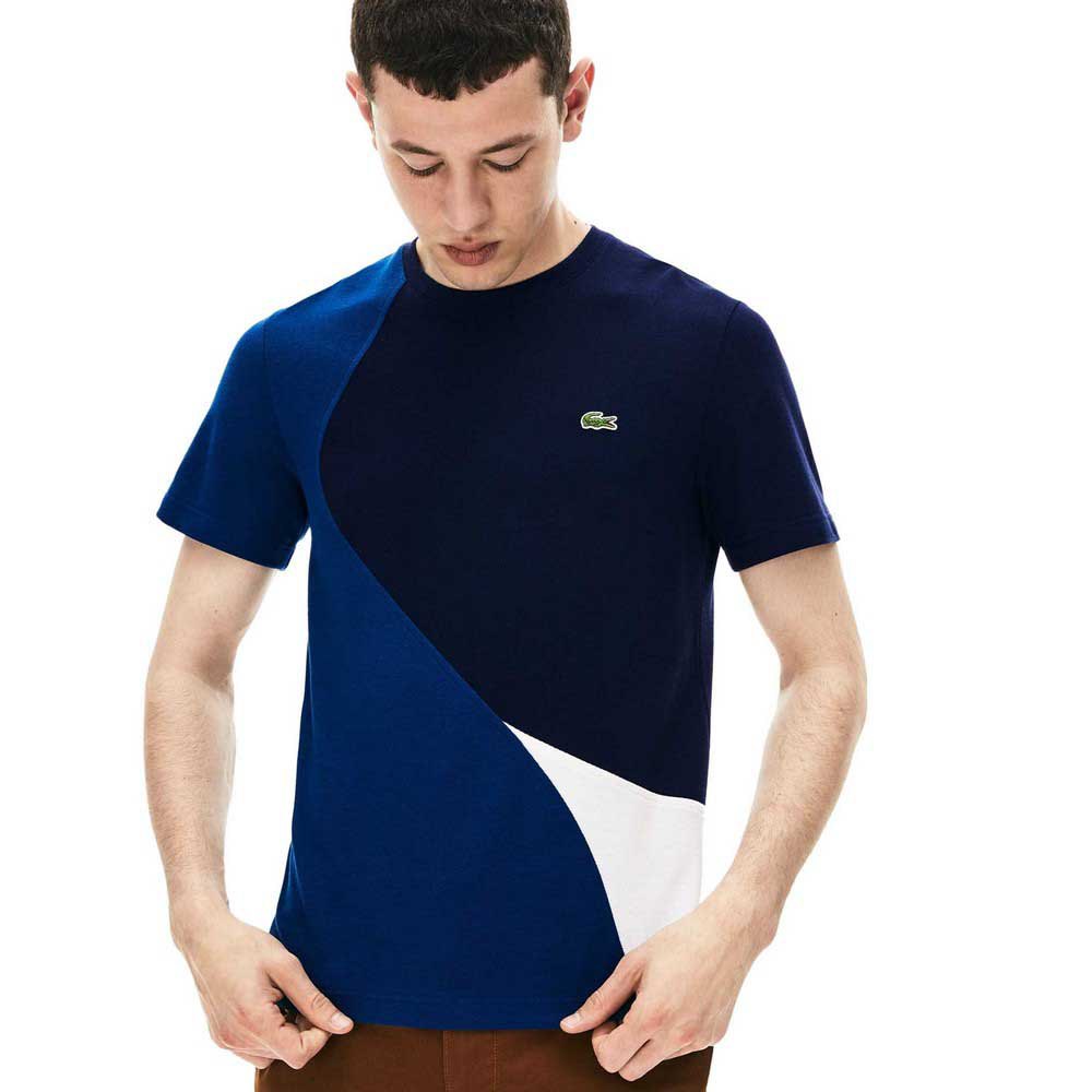 Lacoste Crew Neck Color Block Thermoregulating