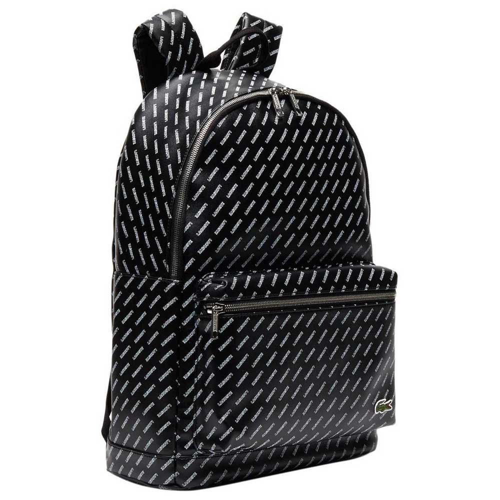 Lacoste Live Coated Printed Canvas Backpack