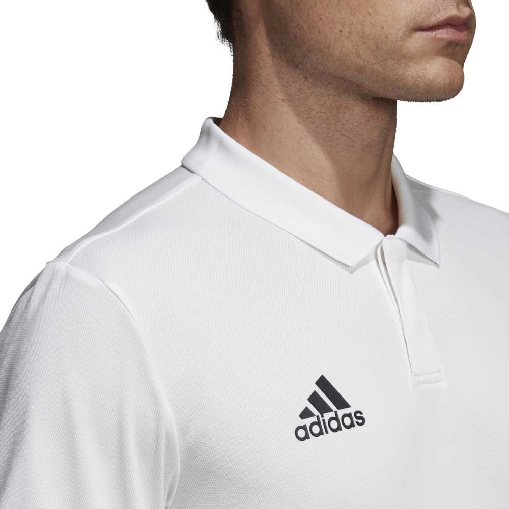 adidas Team 19 Long Short Sleeve Polo Shirt