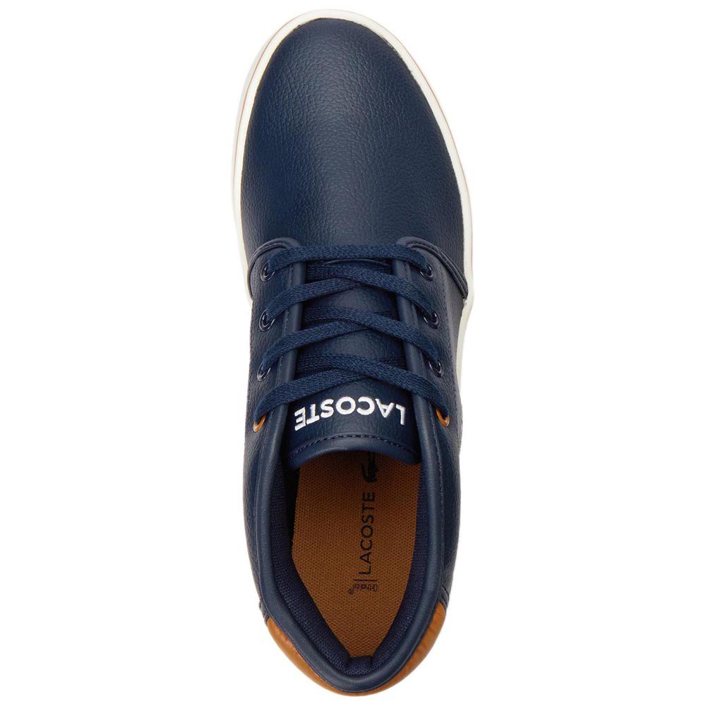 Lacoste Blue & Brown Ankle trainers