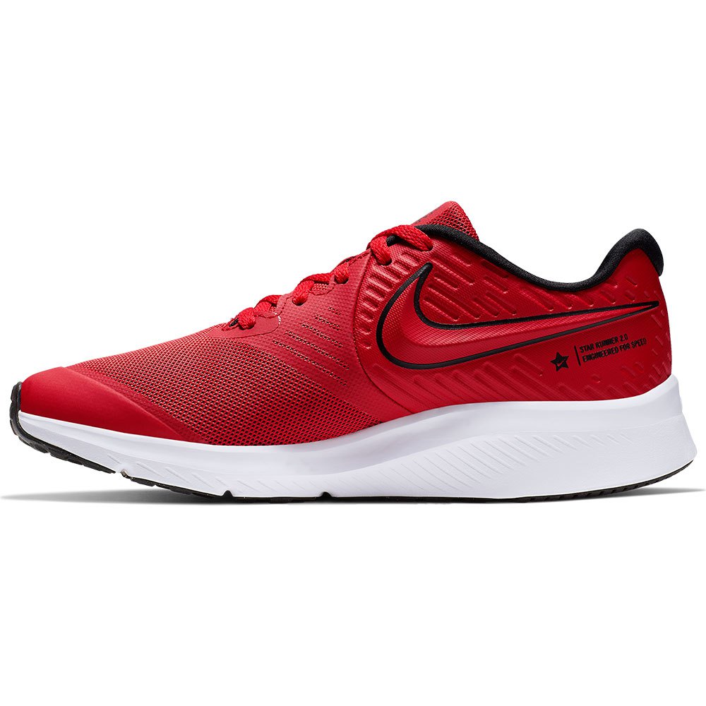 GS Star 2 | Nike Runner Running Red Shoes Runnerinn