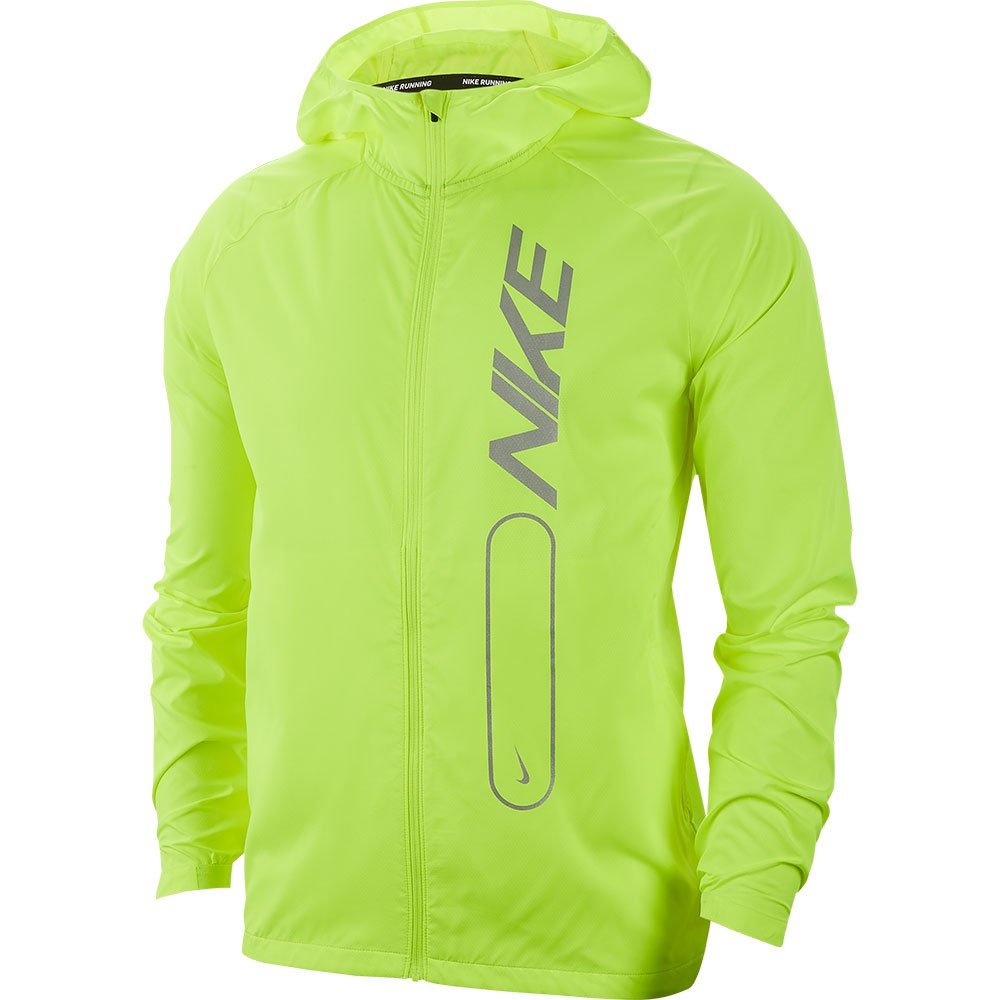 venom rotation conservative Nike Essential Flash Air Hoodie Jacket Green | Runnerinn