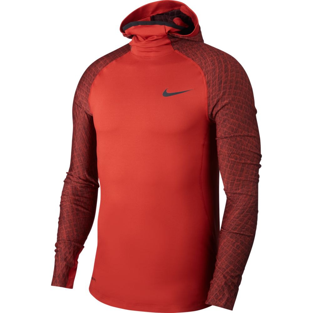 Nike Utility Novelty Long Sleeve T-Shirt Red|