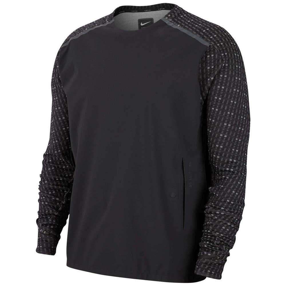 Nike Pack Hybrid Sleeve T-Shirt Black | Runnerinn