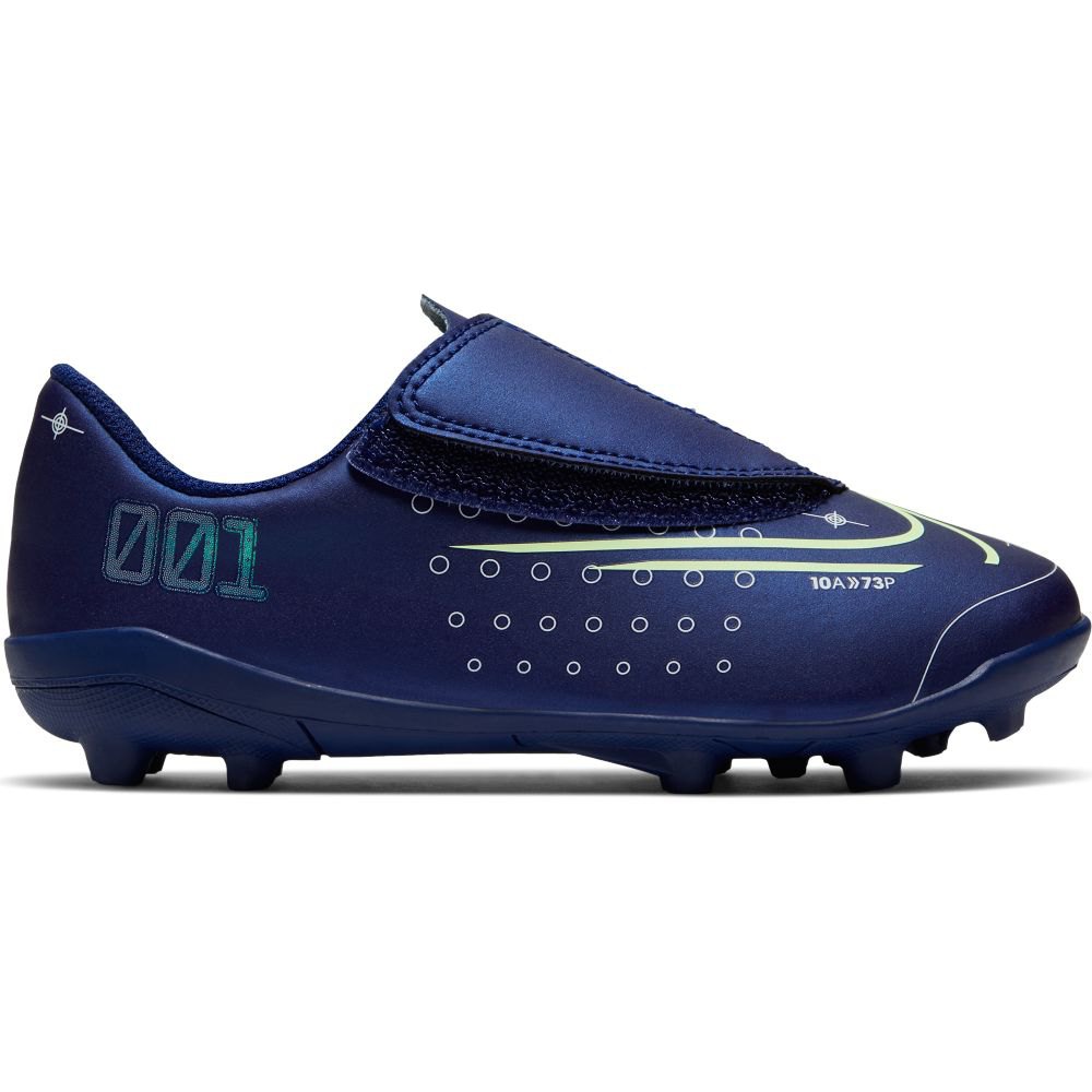 Perla Archivo Sudamerica Nike Mercurial Vapor XIII Club MDS PS Velcro MG Football Boots Blue| Goalinn