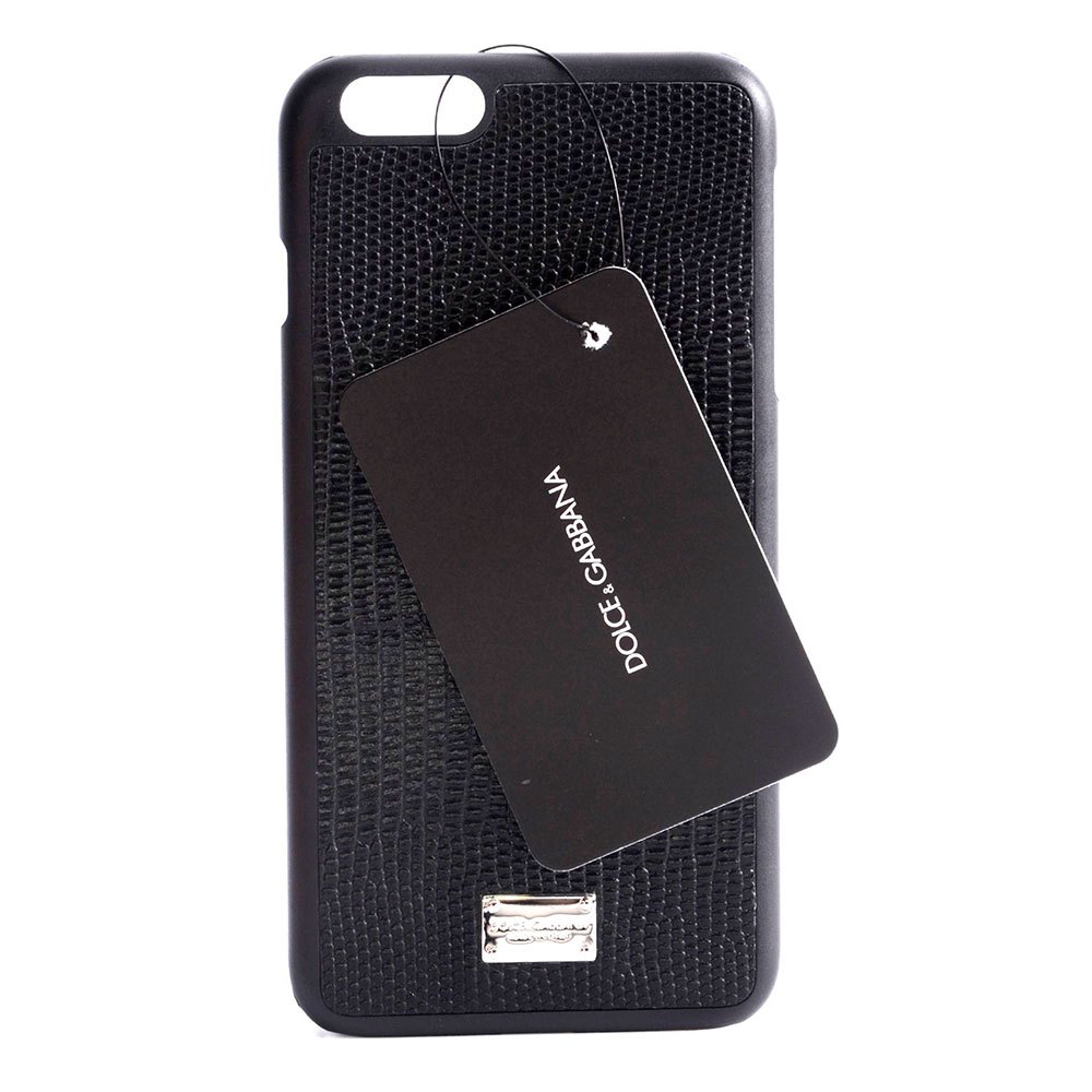 Dolce & gabbana レザーカバー IPhone 6/6S Plus Stamped Leather