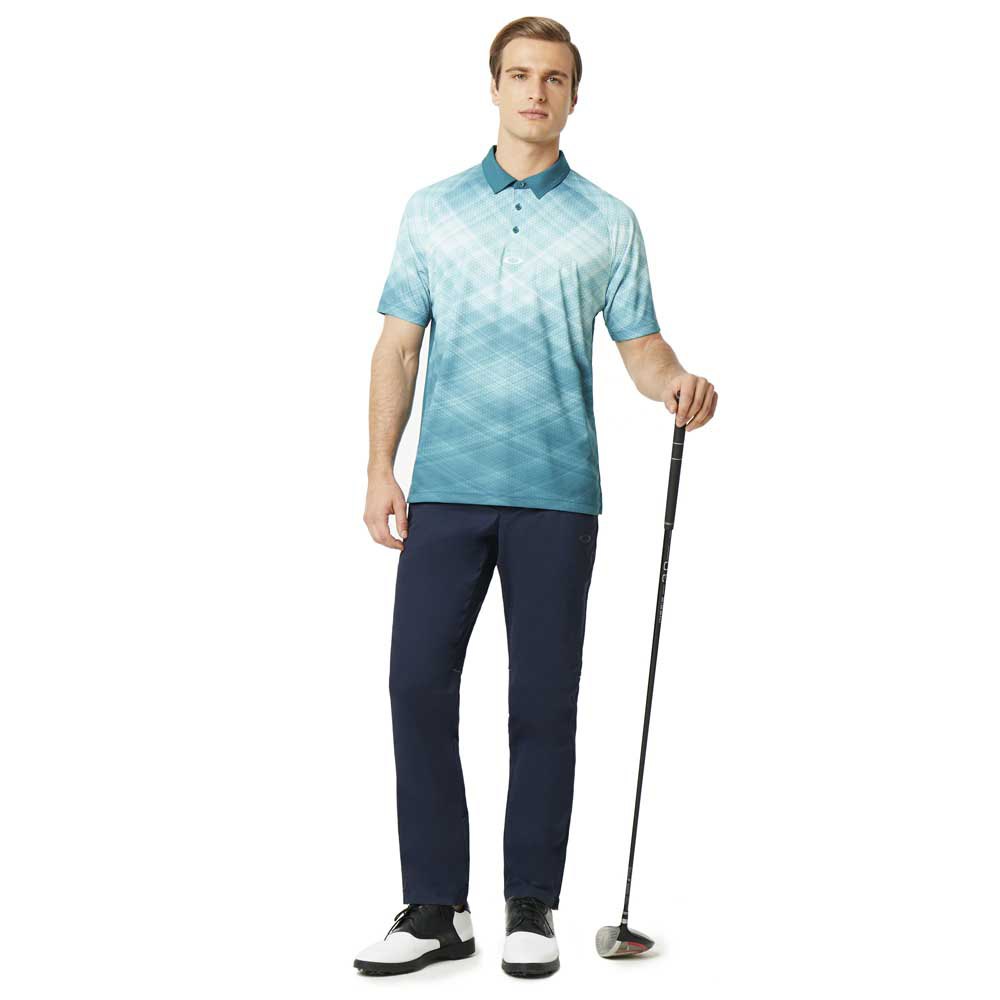 Oakley Barkie Gradient Golf Short Sleeve Polo Shirt