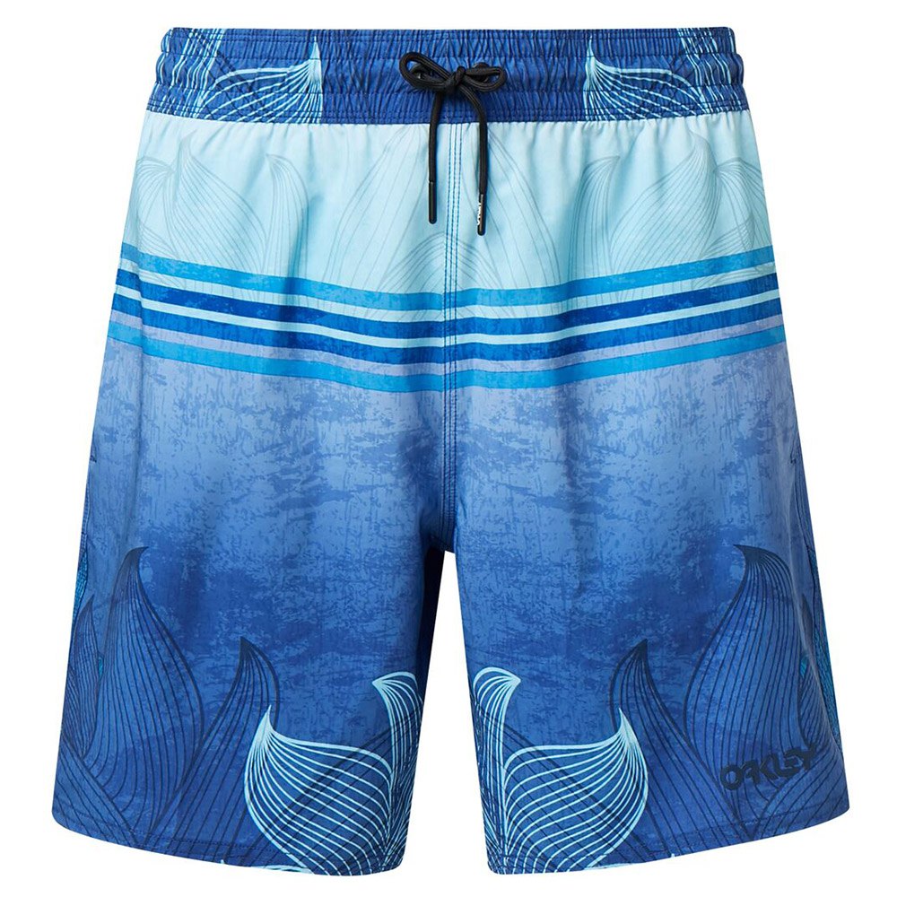 oakley-beach-flower-striped-18-swimming-shorts