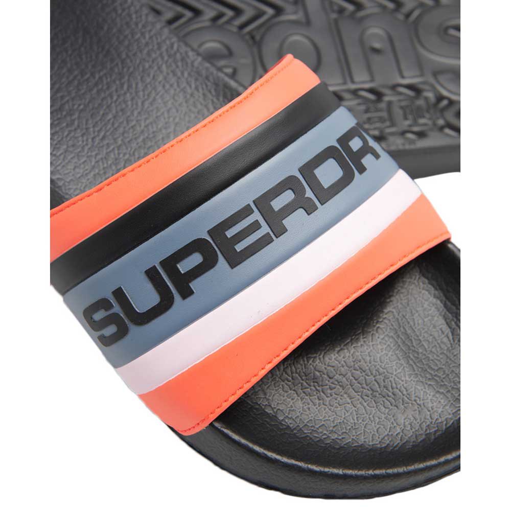 Superdry Retro Colour Block Pool Slide Slipper Men 