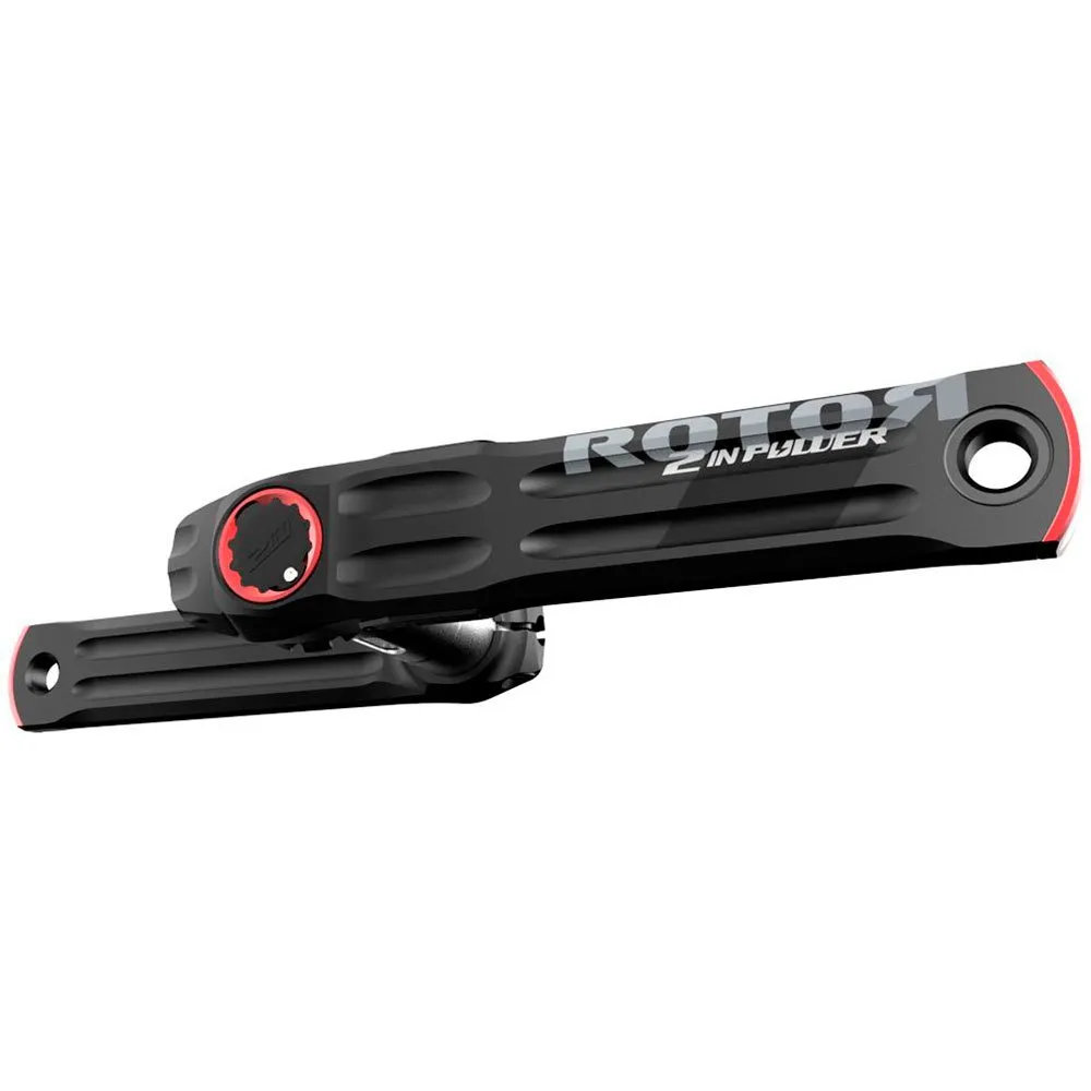 Rotor 2InPower Road Direct パワーメーター付きクランクセット, 黒