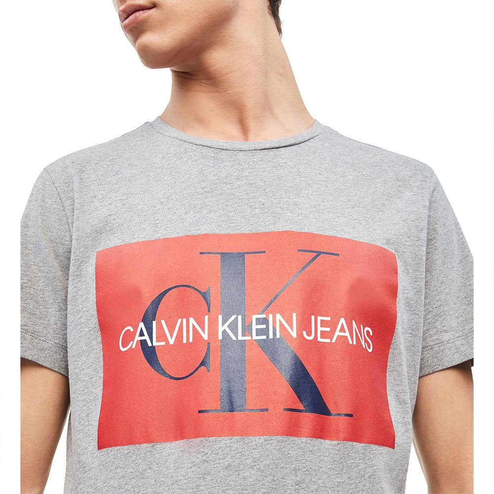 Calvin klein jeans Slim Monogram Logo Korte Mouwen T-Shirt