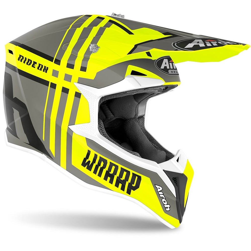Airoh Wraap Broken Motocross Helmet
