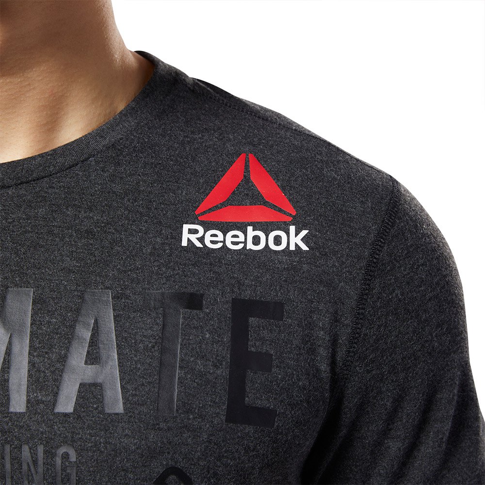Reebok Camiseta Manga Corta UFC Night Walkout Negro| Traininn