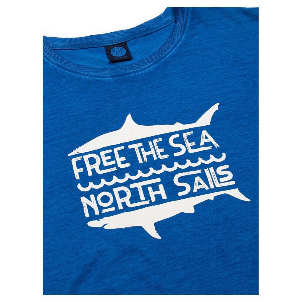 North sails Camiseta Manga Corta Graphic Free The Sea