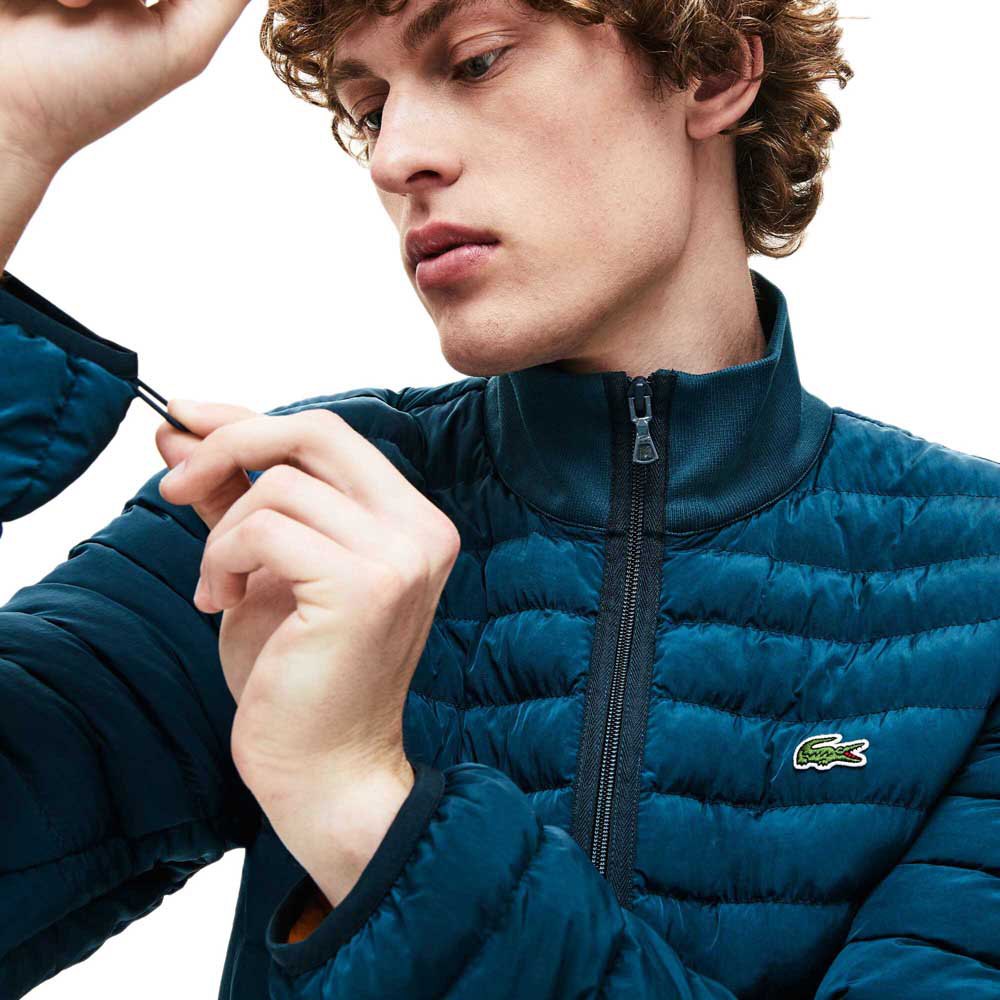 Lacoste Combinable Collapsible Lightweight Quilted Jacket