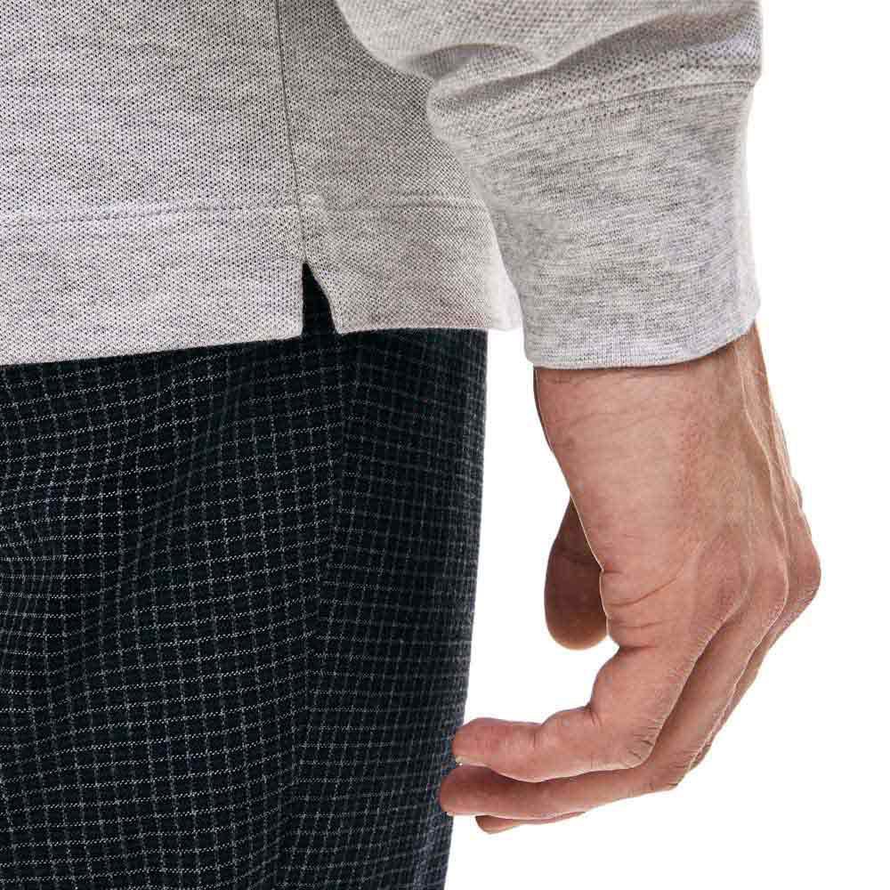 Lacoste Paris Regular Fit Stretch Cotton Piqué Long Sleeve Polo Shirt