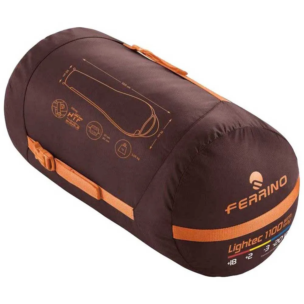 Ferrino Lightech SM 1100 Sleeping Bag Woman Red Trekkinn