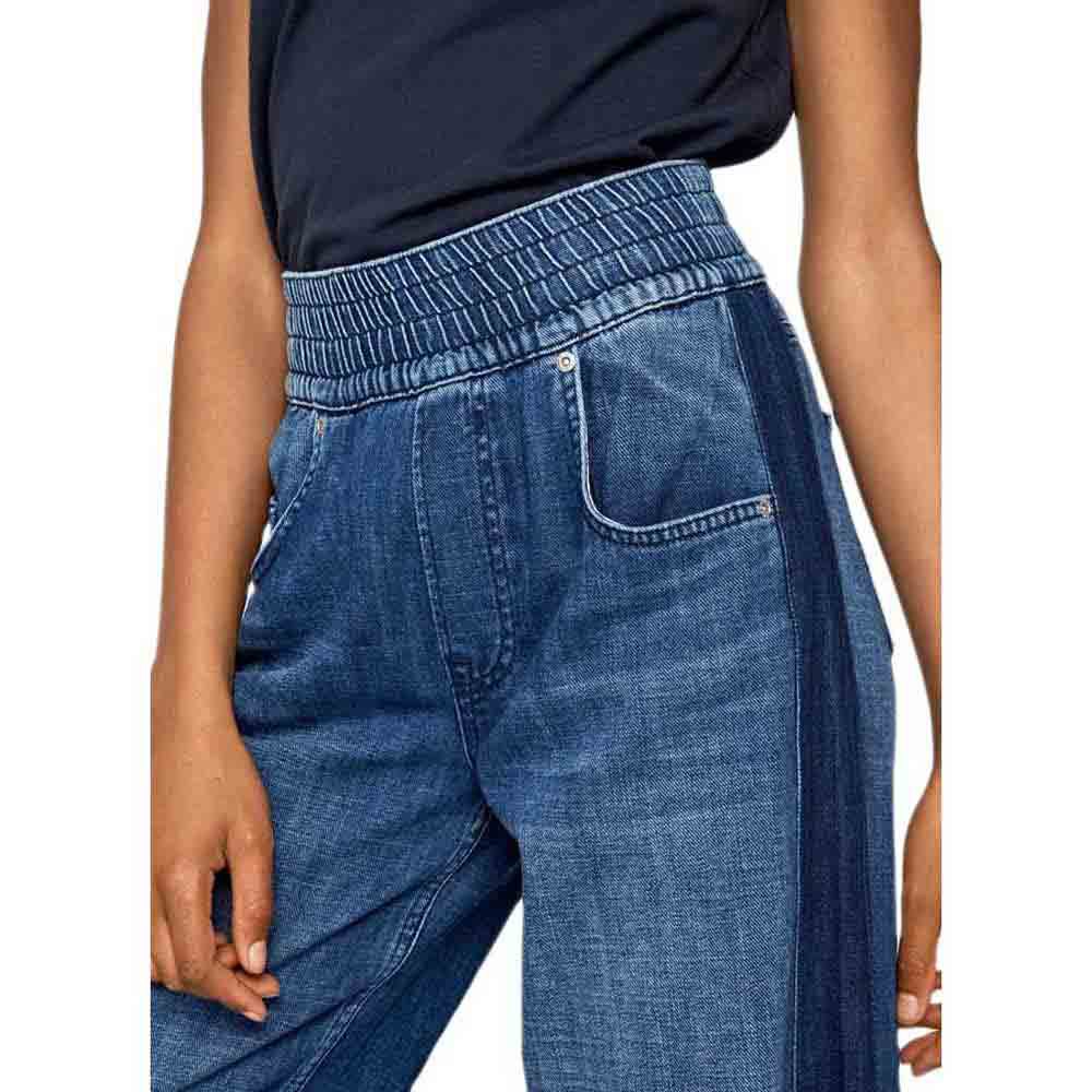 Dames Kleding voor voor Jeans voor Jeans met rechte pijp Pepe Jeans Mary Denim in het Blauw 