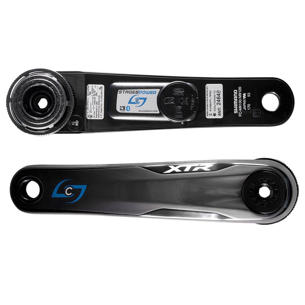 Stages cycling XTR M9100 left crank with power meter