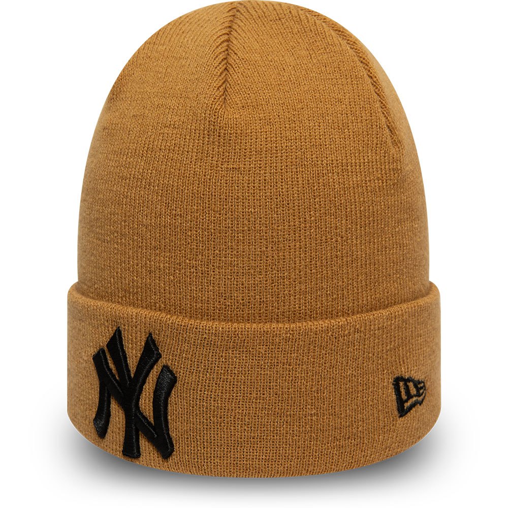 New era League Essenital Cuff Knit New York Yankees Beanie White| Dressinn