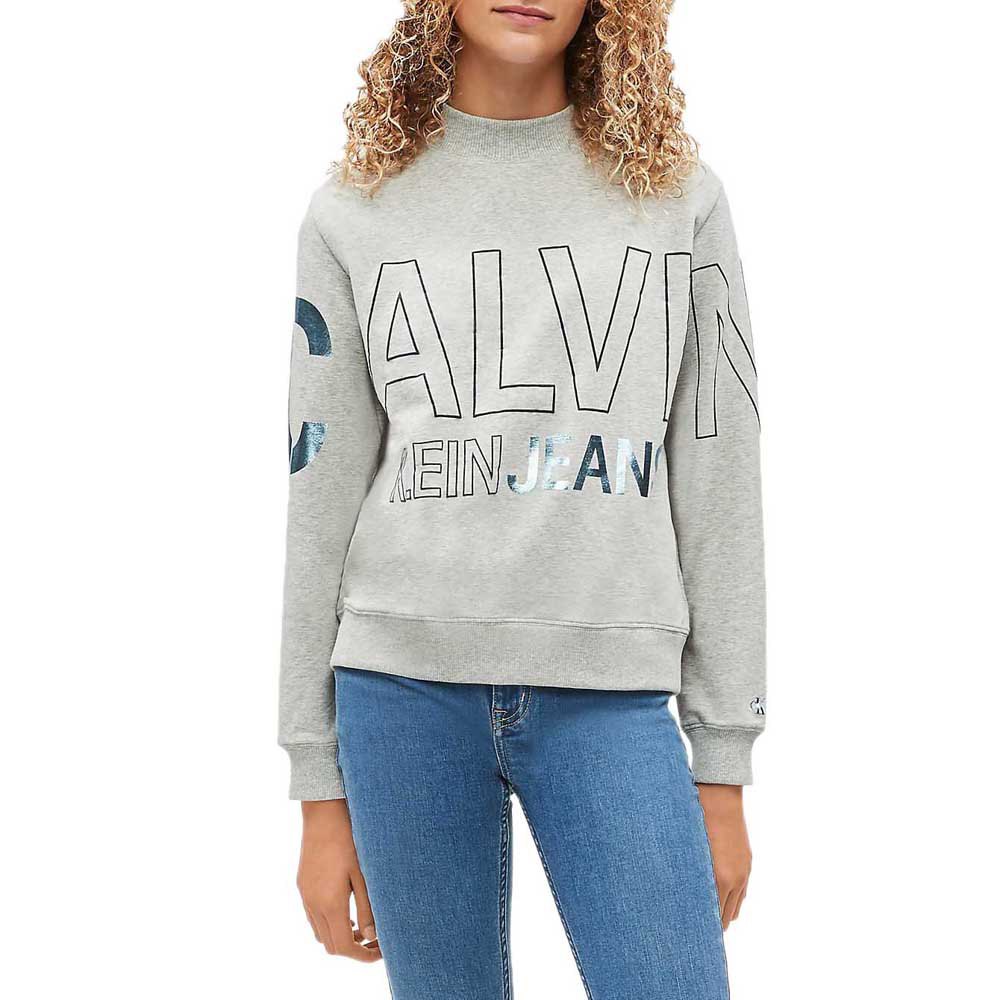 Calvin klein jeans Logo Foil Boxy Fit Sweatshirt