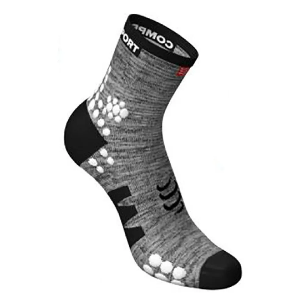 Chaussettes De Course Compressport Racing V3.0 Ultralight - Haute, Sans Couture - Pour Running, Trail