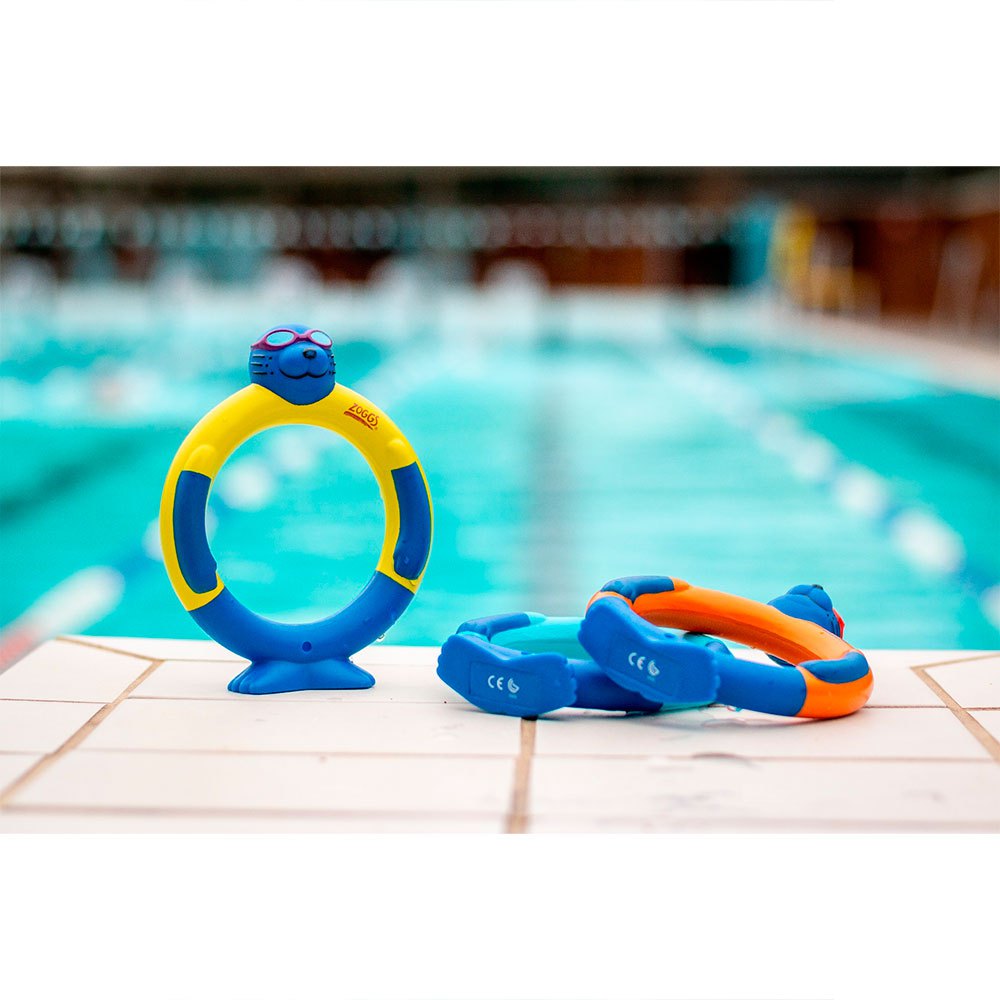 Pack of3 - Swimming Zoggs Zoggy Dive Rings Kids 