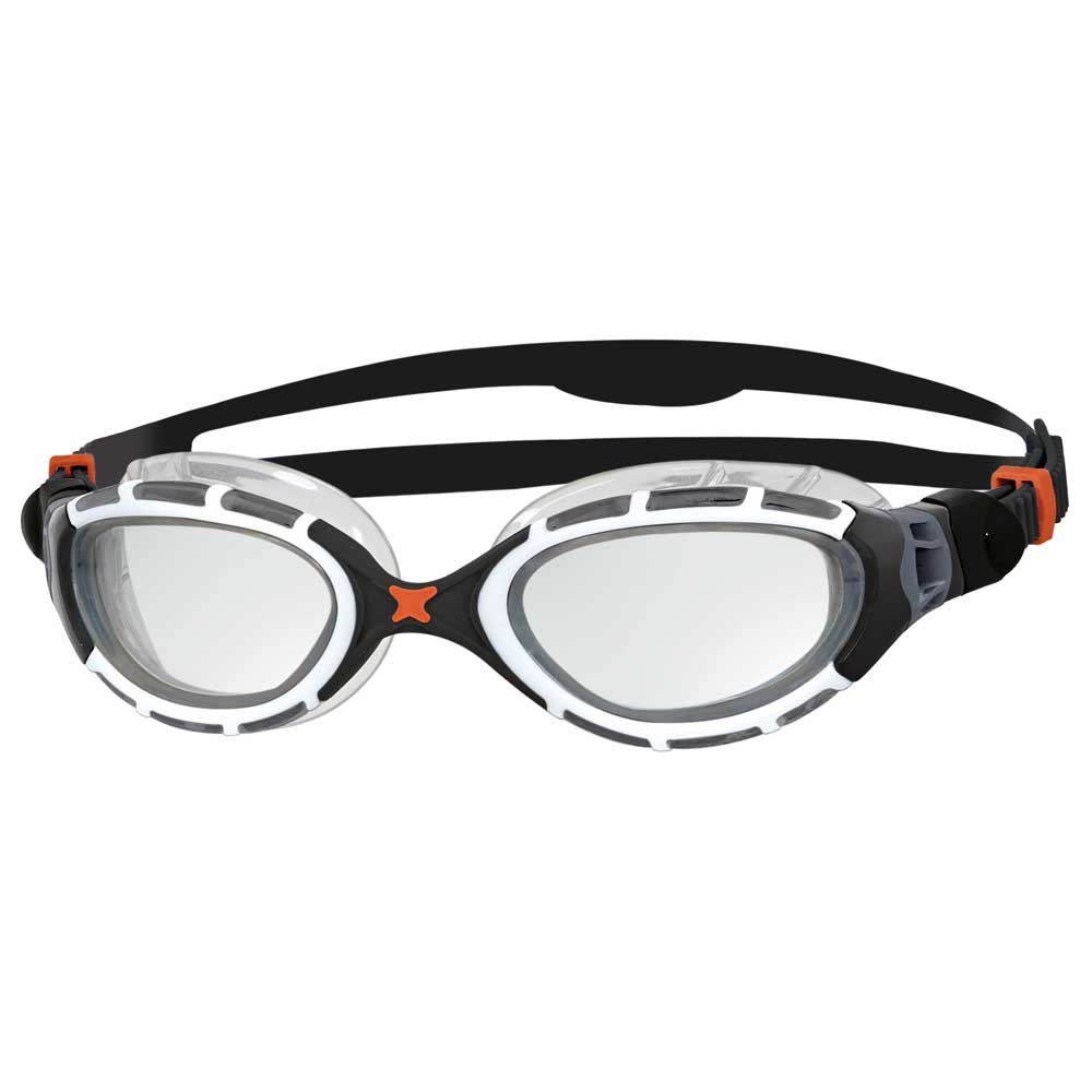 Blue Silver Zoggs Predator Flex Adult Swimming Swim Unisex Goggles Anti Fog 